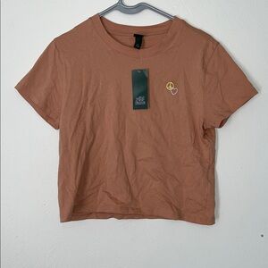 Wild Fable Brown Short Sleeve Tee